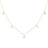 Celestial Station Necklace - 22k/14ky Gold + Oxidized Silver - KMJ Kate Maller Jewelry Jewelry - Necklaces
