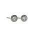 Petite Silver + Diamond Studs - Oxidized Silver + VS Diamond - KMJ Kate Maller Jewelry Jewelry - Earrings