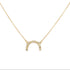 Dusted Rainbow Necklace - 22k/14ky Gold + Oxidized Silver - KMJ Kate Maller Jewelry Jewelry - Necklaces