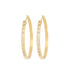 Fav Gold Hoops - 18ky Gold + VS Diamonds - KMJ Kate Maller Jewelry Jewelry - Earrings
