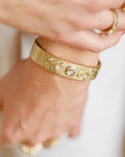 Winter Wonderland Cuff - 18ky + Diamonds