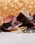 Shine On Diamond Ring - 18ky Gold + VS Reclaimed Diamonds 4mm