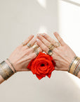 Queen Bee Shadow Band - 18ky Gold + VS Reclaimed Diamonds - KMJ Kate Maller Jewelry Jewelry - Bridal