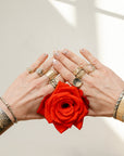 Diamond Party Band - 18ky Gold + Reclaimed Diamonds