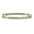 KMJ Essential Hinged Bangle (Slice Diamond) - 22ky, 18ky, Oxidized Silver + VS Diamonds - KMJ Kate Maller Jewelry Jewelry - Bracelets