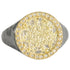 Sol Burst Signet - 22ky, 18ky, Oxidized Silver + VS Diamonds - KMJ Kate Maller Jewelry Jewelry - Rings