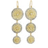 Starburst Earring Drops - 22ky, 18ky, Oxidized Silver + VS Diamonds - KMJ Kate Maller Jewelry Jewelry - Earrings
