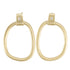 18k Carabiner Earrings - 18ky + Diamonds - KMJ Kate Maller Jewelry Jewelry - Earrings