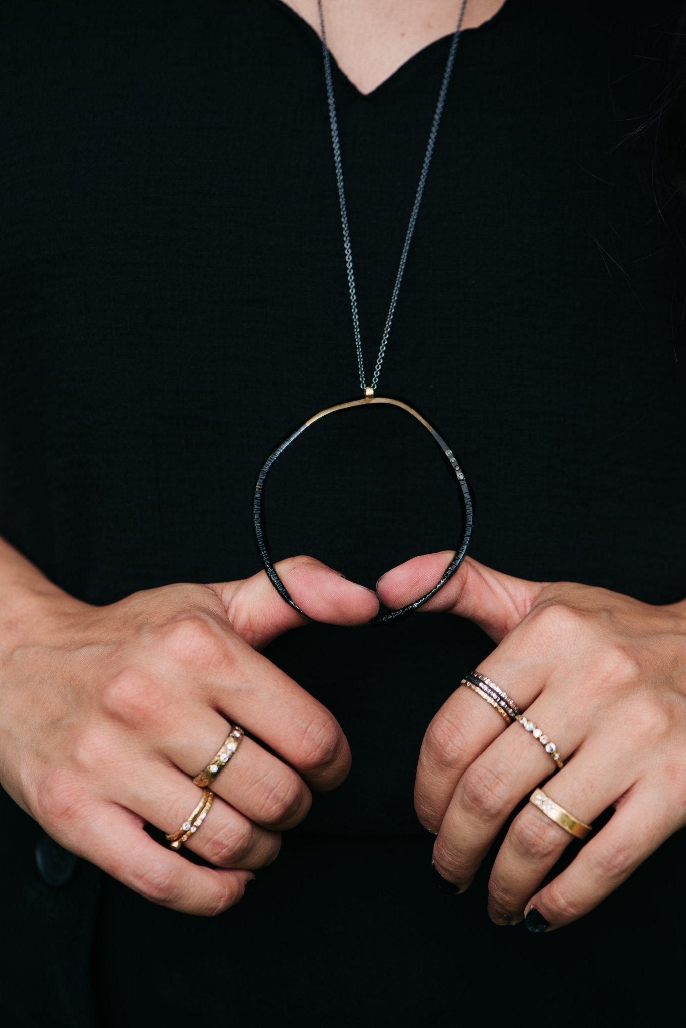 Long Turning Aspen Necklace - KMJ Sample Sale22 Jewelry - Necklaces