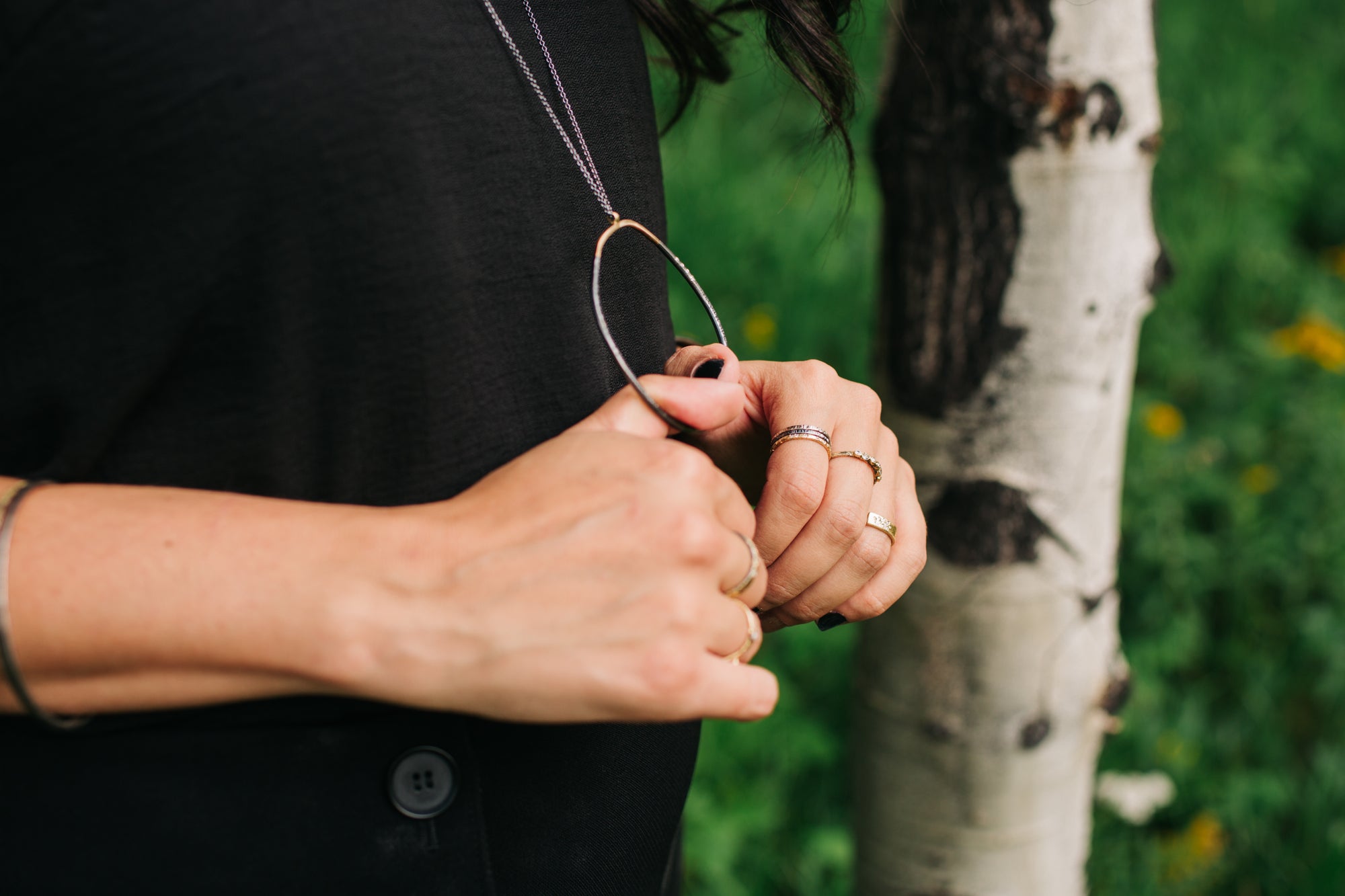 Long Turning Aspen Necklace