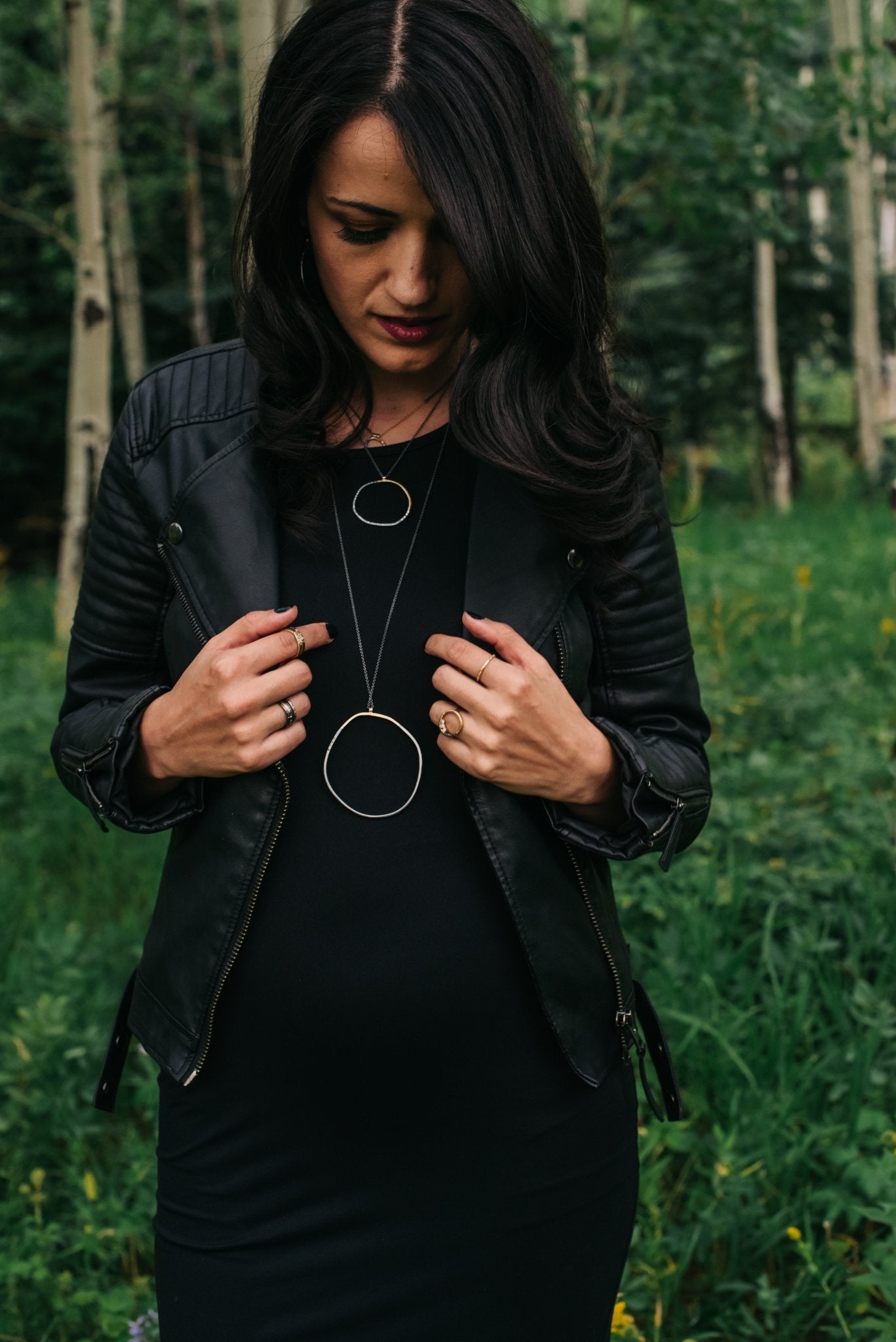 Long Turning Aspen Necklace - KMJ Sample Sale22 Jewelry - Necklaces