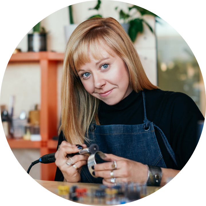 Kate Maller Owner, Designer, Goldsmith | Kate Maller Jewelry