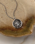 Live Every Moment Talisman - Sterling Silver