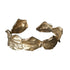 Petal Cuff - Brass - KMJ Emilie Shapiro Jewelry - Bracelet