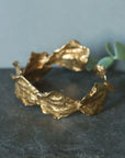 Petal Cuff - Brass - KMJ Emilie Shapiro Jewelry - Bracelet