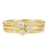 Goldyn Stacker Band - 18k Gold + Reclaimed Diamonds - KMJ Kate Maller Jewelry Jewelry - Bridal