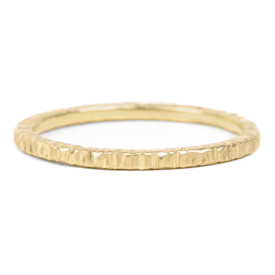 Aspen Wedding Stackers - 18ky Gold, 14kpw Gold