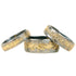 Warrior Band - 22ky Gold + Oxidized Argentium Silver - KMJ Kate Maller Jewelry Jewelry - Bridal