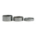 Oxidized Silver Scattered Diamond Band - 4mm, 7mm, 10mm - KMJ Kate Maller Jewelry Jewelry - Rings
