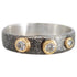 Black + Gold Terra Band - 18k Gold, Oxidized Silver + Reclaimed Diamonds - KMJ Kate Maller Jewelry Jewelry - Rings