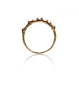 Unity Ring - 14k Gold + Rough Diamonds