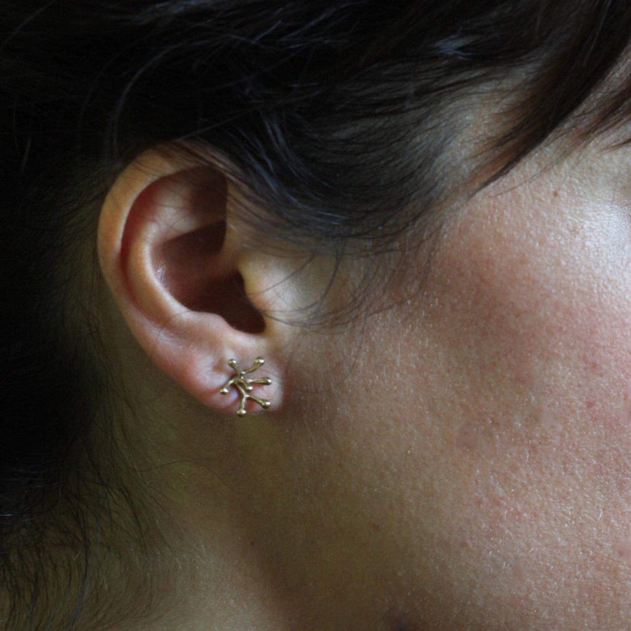 Stamen Bronze Earring