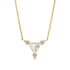 Peak Mother of Pearl Necklace - 18k Gold + Mother of Pearl - KMJ Meredith Young Jewelry Jewelry - Necklace