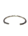 Black Diamond Molten Cuff - Oxidized Silver + Black Diamonds