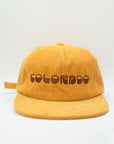 ColoRAD Corduroy Hat: Mustard Yellow