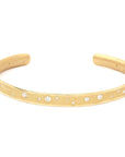 Diamond Stardust Cuff - 18k Yellow Gold / Medium - 57x66mm / 196mm Around