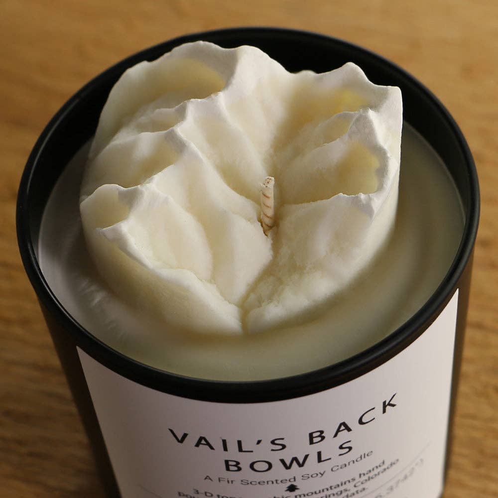 Vail’s Back Bowls Candle | Colorado Mountain Gift | Ski : Fir