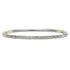 Oxidized Silver KMJ Timeless Hinged Bangle - 18ky, Oxidized Silver + VS Diamonds - KMJ Kate Maller Jewelry Jewelry - Bracelets