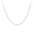 Fine Curb Chain - Bright Sterling Silver 18" - KMJ Pyrrha Jewelry - Necklace