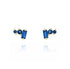 Petite Post Earrings - 18k Gold + Blue Sapphires - KMJ Meredith Young Jewelry Jewelry - Earrings
