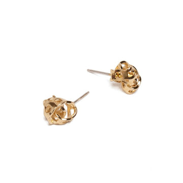 Chain Knot Studs - Gold