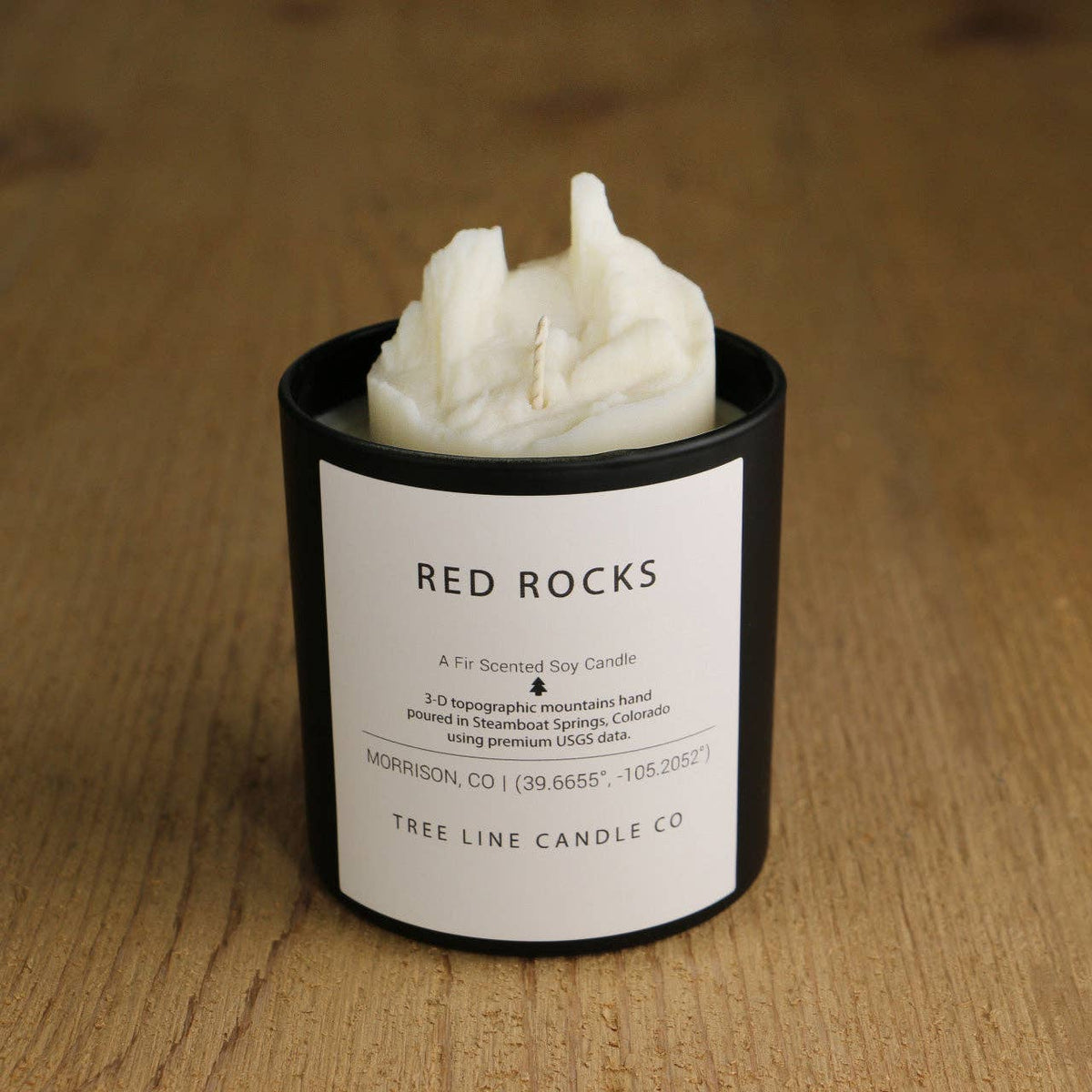 Red Rocks Candle | Colorado Gift | Iconic Music Venue Decor: Fir