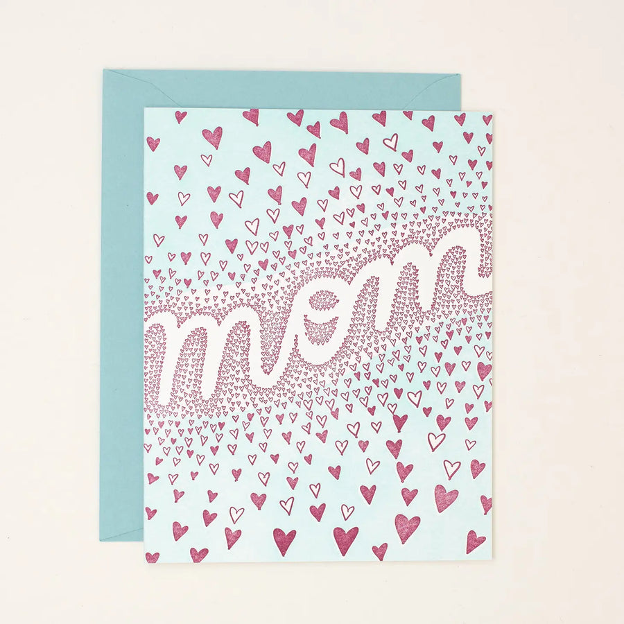 Mom Hearts - Mother's Day Greeting Card