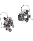 Coined Bunches Earrings - Sterling Silver