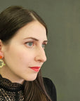 The Serpent Dot Earrings