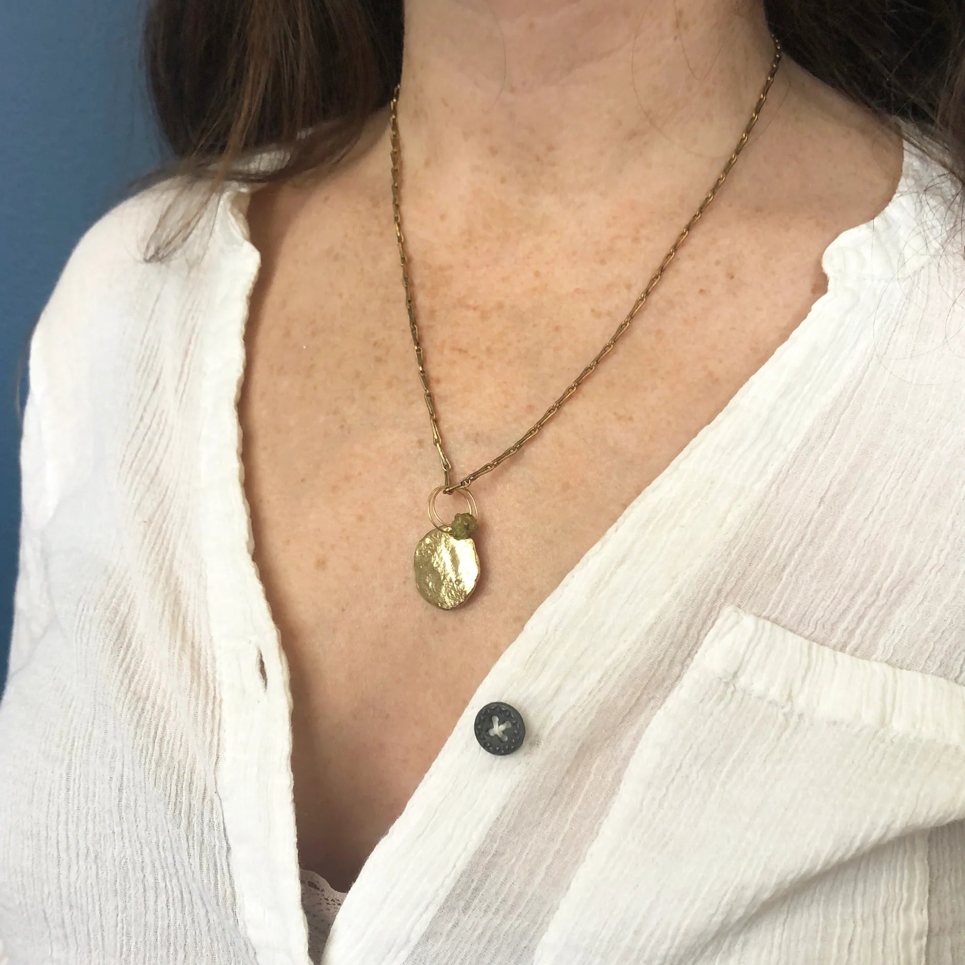 Charm Starter Chain - Brass,  16 - 18&quot; Length