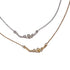 Encrusted Tiny Branch Necklace - Silver + Diamonds - KMJ Made By Branch Jewelry - Necklaces