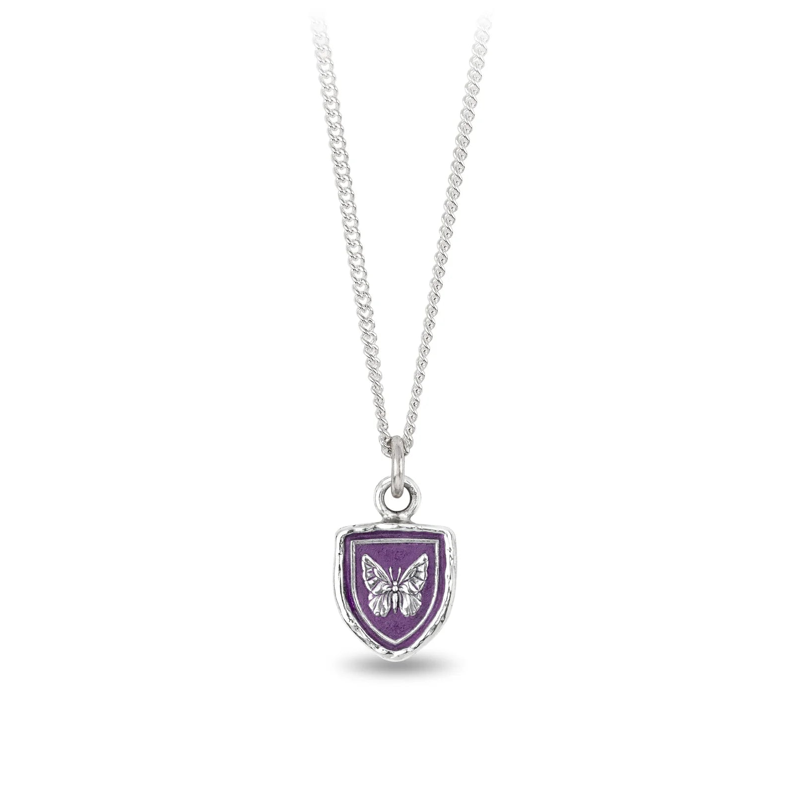 Ever Changing Appreciation Talisman - Mystic Violet + Bright Sterling Silver