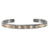 Sunnyside Dusted Diamond Cuff - 22k/18k Gold + Oxidized Silver - KMJ Kate Maller Jewelry Jewelry - Bracelets