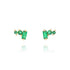 Petite Post Earrings in Emeralds - 18k Gold - KMJ Meredith Young Jewelry Jewelry - Earrings