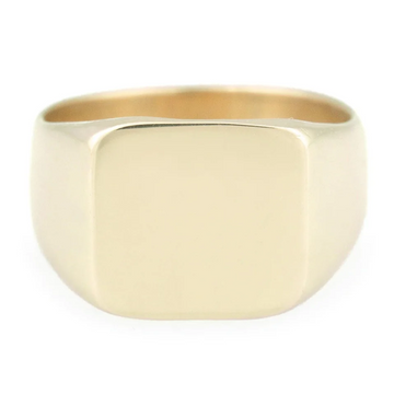 Modern Classic Signet - 14k Gold