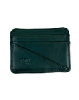 Yosemite Card Case - Smooth Leather, Forest Green