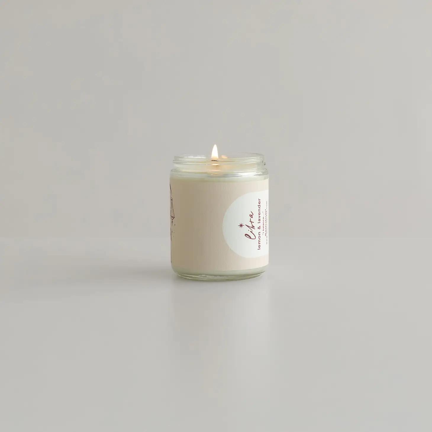 Libra Astrology Candle