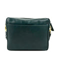 Rome Crossbody - Analine, Dark Forest Green