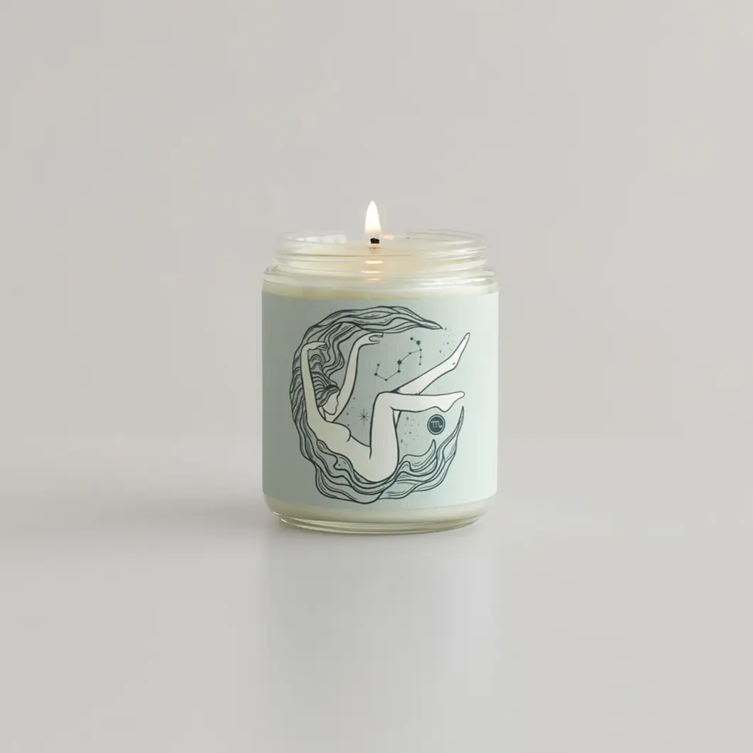 Scorpio Astrology Candle
