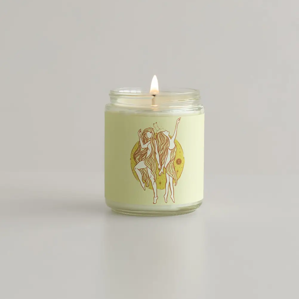 Gemini Astrology Candle